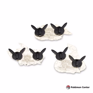 POKEMON CENTER EEVEE GLACEON LEAFEON PIN - Imagen 2