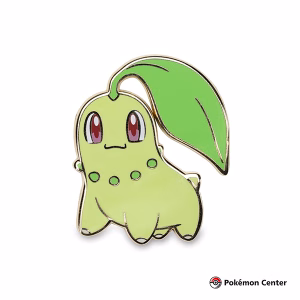 POKEMON CENTER TOTODILE CHIKORITA CYNDAQUIL PIN - Imagen 4