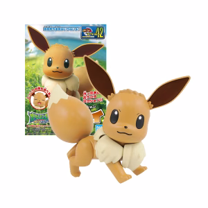 POKEMON BANDAI PLAMO EEVEE MODEL KIT - Imagen 1