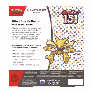 Pokemon TCG Alakazam 151 Ingles - Imagen 2