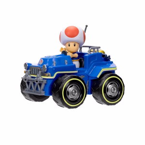 Super Mario Bros Movie Toad con Kart de Fricción - Imagen 2