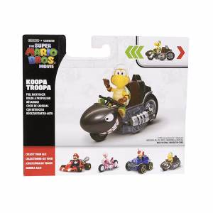 Super Mario Bros Movie Koopa Troopa con Kart de Fricción - Imagen 10
