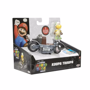Super Mario Bros Movie Koopa Troopa con Kart de Fricción - Imagen 8