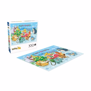 POKEMON ROMPECABEZA 100 PIEZAS NAVIDAD - Imagen 2