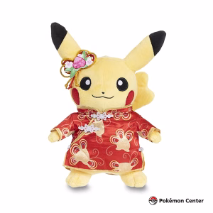 POKEMON CENTER PELUCHE AÑO NUEVO LUNAR DISFRAZ MUJER - Imagen 1