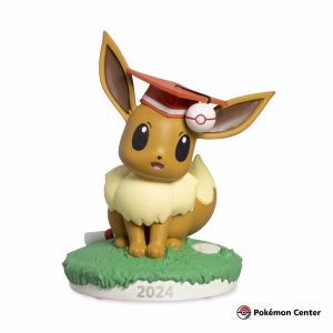 Pokemon Center Estatua Graduado Eevee 2024 - Imagen 1