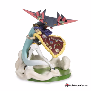 Pokemon Center Estatua Leonel y Dragapult - Imagen 1
