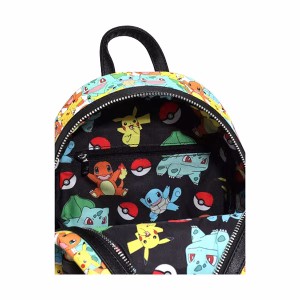 POKEMON LOUNGEFLY MOCHILA KANTO STARTERS - Imagen 4