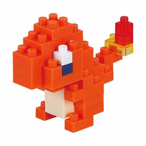 Pokemon Nanoblock Set De 6 Fuego - Imagen 2