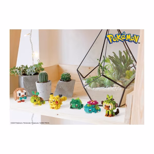 POKEMON NANOBLOCK SET DE 6 PLANTAS - Imagen 9