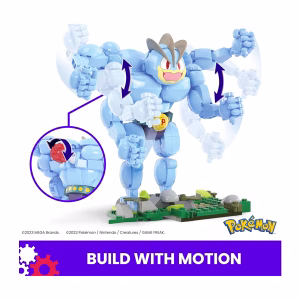 Pokemon Mega Machamp 399 Piezas Articulable - Imagen 3