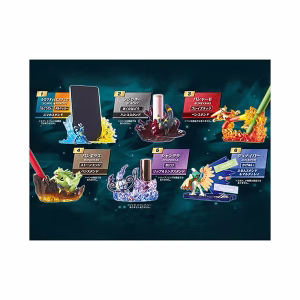 POKEMON RE MENT DESQ BATTLE SET CAJA COMPLETA - Imagen 1