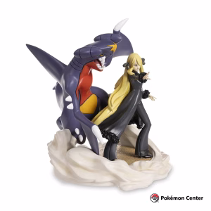 Pokemon Center Estatua Cynthia y Garchomp - Imagen 6