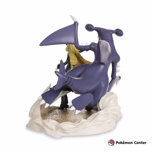 Pokemon Center Estatua Cynthia y Garchomp - Imagen 4