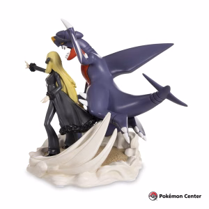 Pokemon Center Estatua Cynthia y Garchomp - Imagen 3