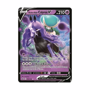 Pokemon TCG Shadow Rider Calyrex Vmax League Battle Deck - Imagen 3