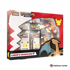 Pokemon TCG Celebrations Lances Charizard V Box Ingles - Imagen 2