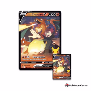 Pokemon TCG Celebrations Lances Charizard V Box Ingles - Imagen 3