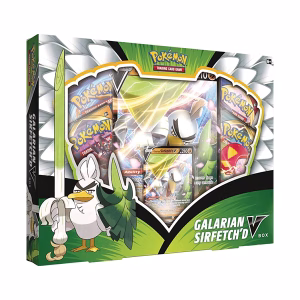 Pokemon TCG Galarian Sirfetchd V Box Ingles - Imagen 1
