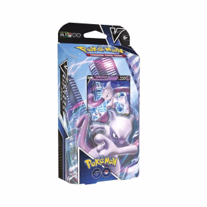 Pokemon Go V Battle Deck Box Mewtwo Ingles - Imagen 1