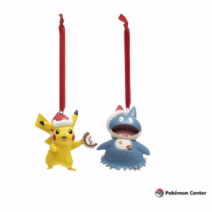 Pokemon Pikachu y Munchlax Adorno Navideño - Imagen 2
