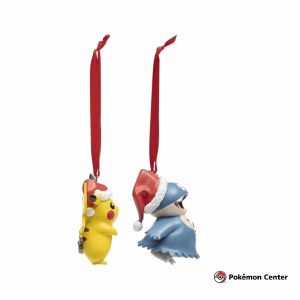 Pokemon Pikachu y Munchlax Adorno Navideño - Imagen 4