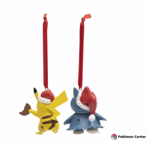 Pokemon Pikachu y Munchlax Adorno Navideño - Imagen 3