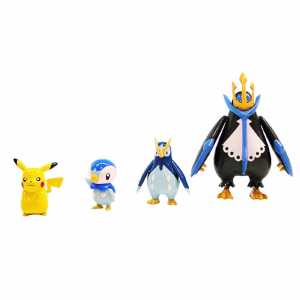 Bandai Spirits Model Kit Pokemon Set De Empoleon Evolucion - Imagen 3