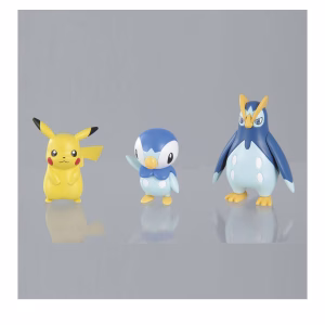 Bandai Spirits Model Kit Pokemon Set De Empoleon Evolucion - Imagen 4