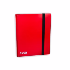 Folder Gosu 9 Bolsillos Rojo Capacidad 360 Cartas - Imagen 2