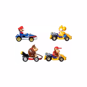 Hot Wheels Mario Kart Pack 4 Vehiculos Modelo F - Imagen 2
