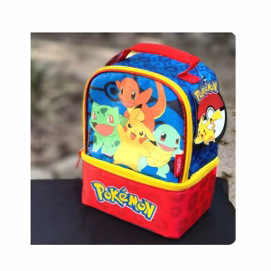 Lonchera Doble Compartimento Pokemon Thermos Kanto - Imagen 4