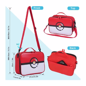 Lonchera Termica Pokeball Para Niños - Imagen 2