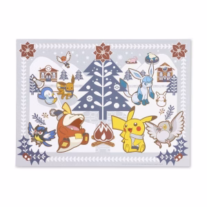 Pokemon Rompecabeza Pikachu Fuecoco Y Sus Amigos Navideño  500 Piezas - Imagen 3