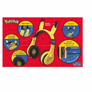 Pokemon Auricular Con Bluetooth Pikachu Edicion Especial - Imagen 6