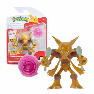 Pokemon Battle Figure Jazwares Alakazam - Imagen 1