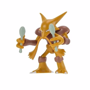 Pokemon Battle Figure Jazwares Alakazam - Imagen 6