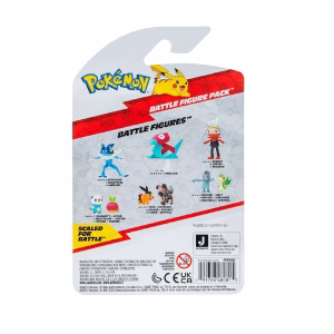 Pokemon Battle Figure Jazwares Pack Machop Snivy - Imagen 5