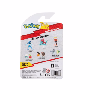 Pokemon Battle Figure Jazwares Raboot - Imagen 6