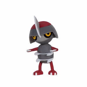 Pokemon Battle Figure Jazwares Set Pawniard Monferno Squirtle - Imagen 5