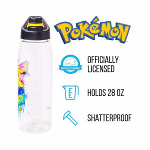 Pokemon Botella Para Agua Electrizante Pikachu - Imagen 6