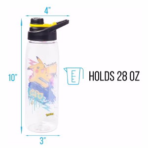 Pokemon Botella Para Agua Electrizante Pikachu - Imagen 5