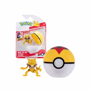 Pokemon Clip Abra Con Pokebola - Imagen 1