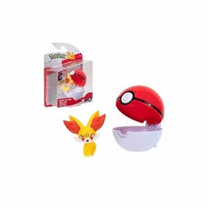 Pokemon Clip N Go Fennekin Incluye Pokebola - Imagen 1