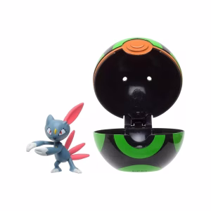 Pokemon Clip N Go Sneasel Incluye Pokebola - Imagen 2
