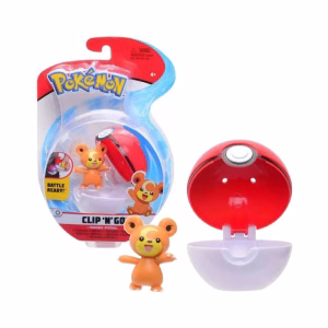 Pokemon Clip N Go Teddiursa Incluye Pokebola - Imagen 1