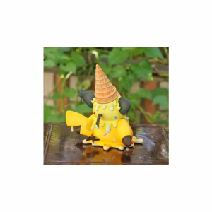 Pokemon Figura Cono Helado Pichu Pikachu - Imagen 3