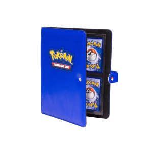 Pokemon Folder 4 Pocket 160 Cartas Azul - Imagen 2
