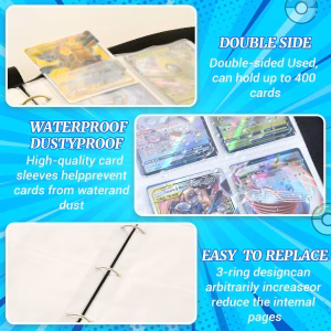 Pokemon Folder 4 Pocket 400 Cartas Arceus - Imagen 5