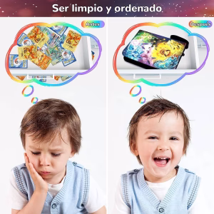 Pokemon Folder 4 Pocket 400 Cartas Eevee Evolutions - Imagen 6